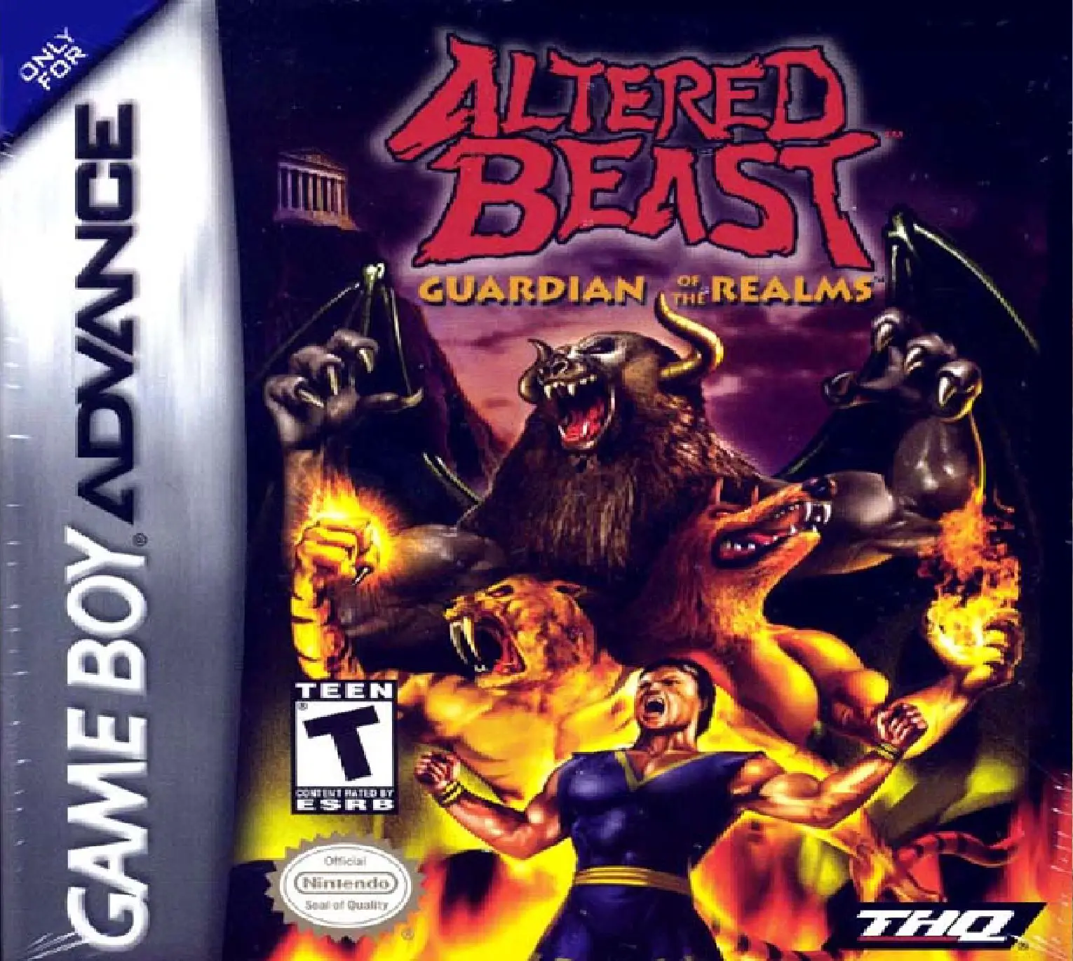 Capa de Altered Beast: Guardian of the Realms