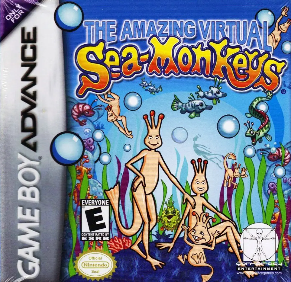 Capa de Amazing Virtual Sea-Monkeys