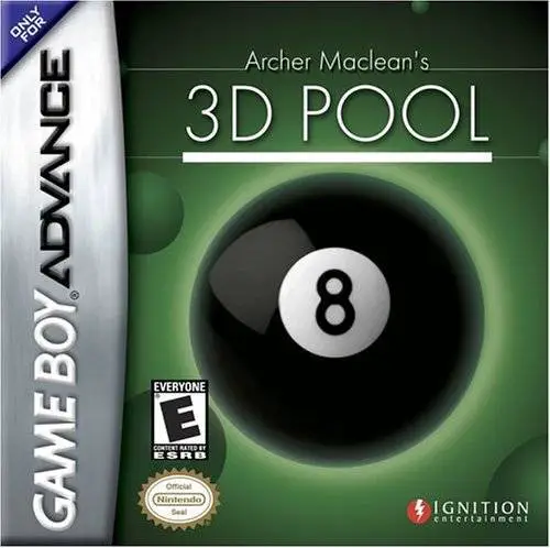Capa de Archer Maclean's 3D Pool
