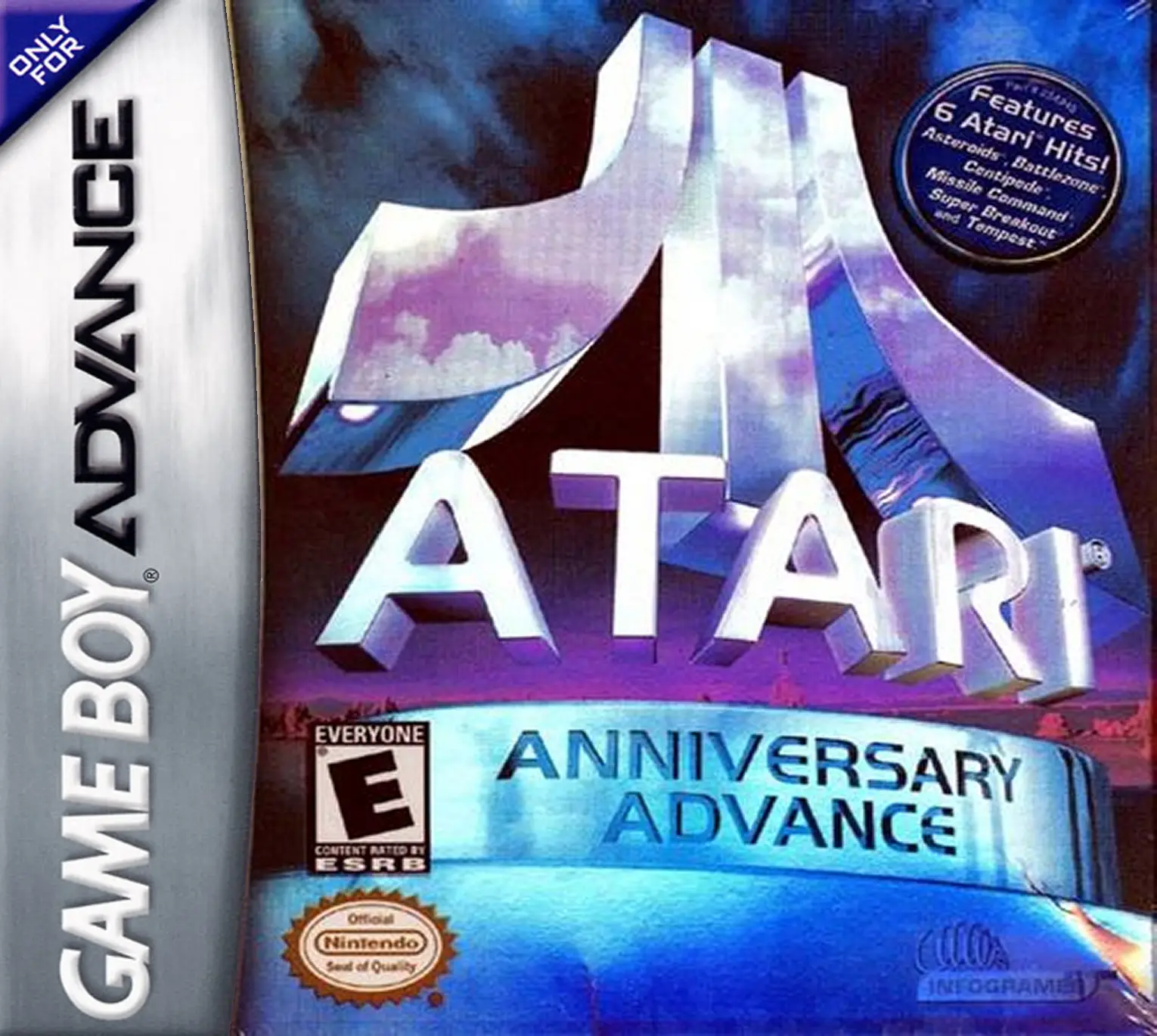 Capa de Atari Anniversary Advance