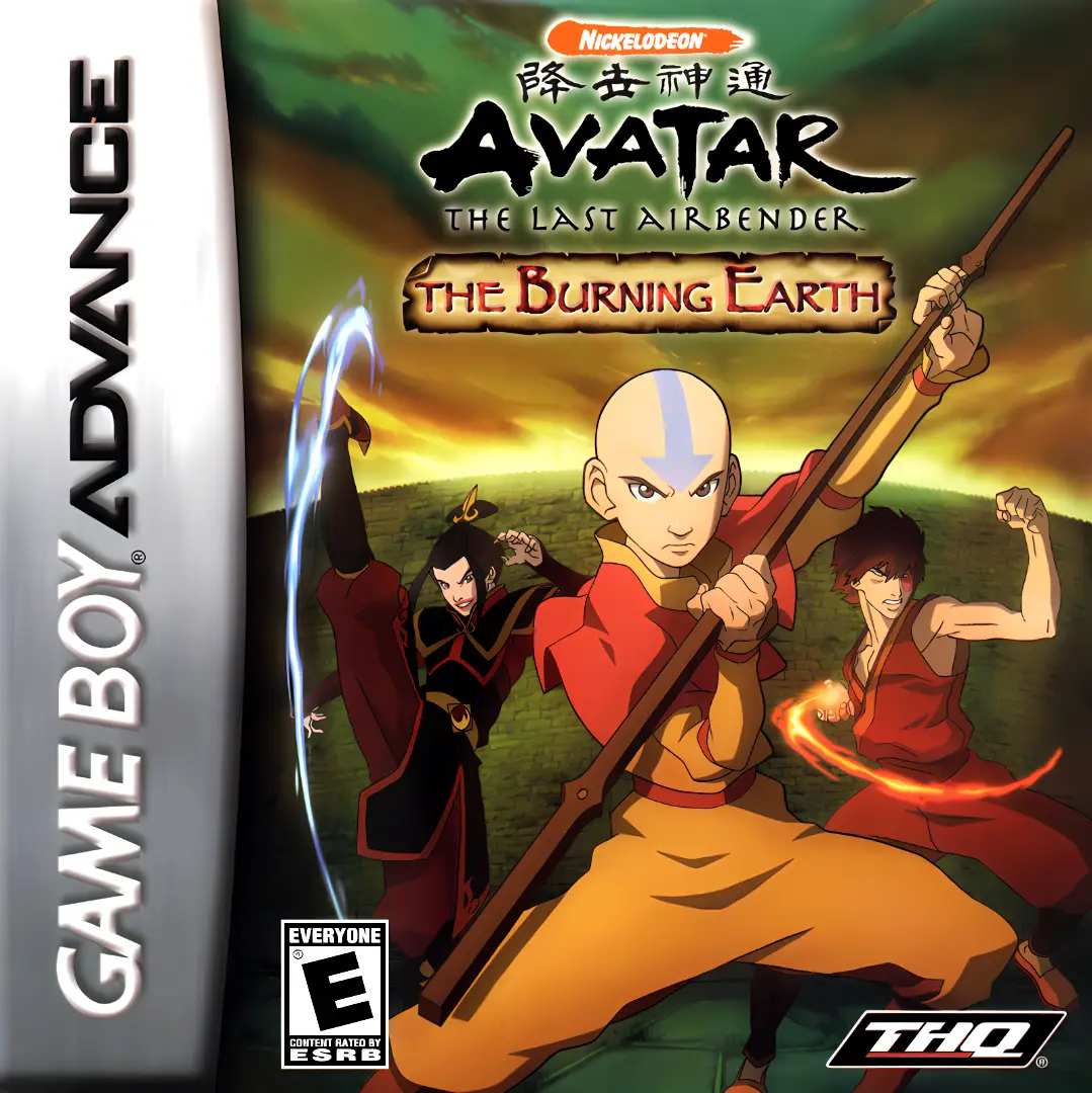 Capa de Avatar: The Last Airbender – The Burning Earth