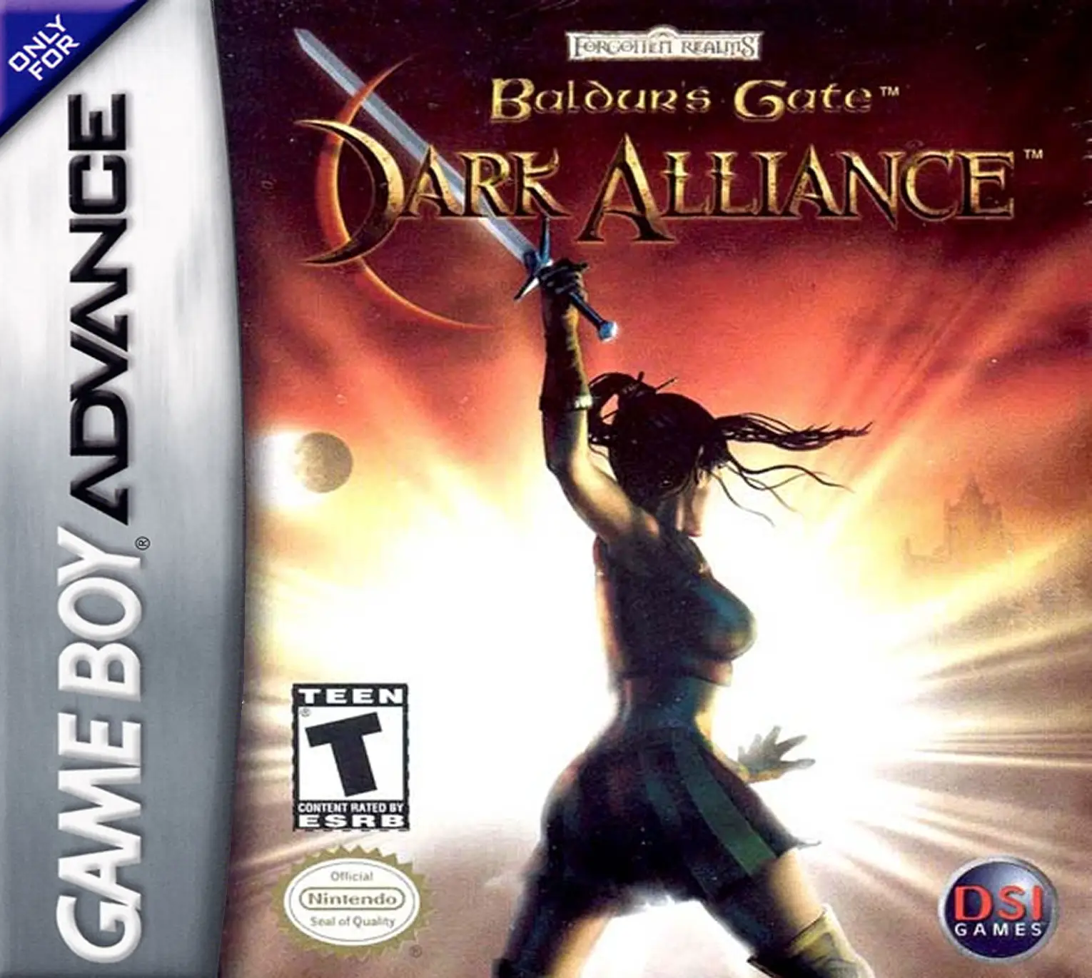 Capa de Baldur's Gate: Dark Alliance