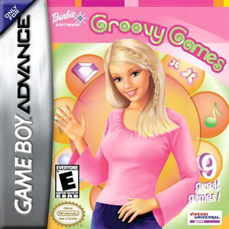 Capa de Barbie Software: Groovy Games
