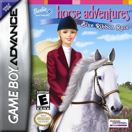 Capa de Barbie Software - Horse Adventures: Blue Ribbon Race