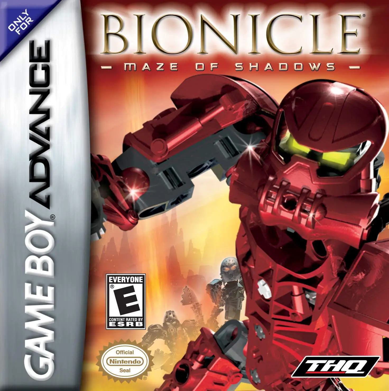 Capa de Bionicle: Maze of Shadows