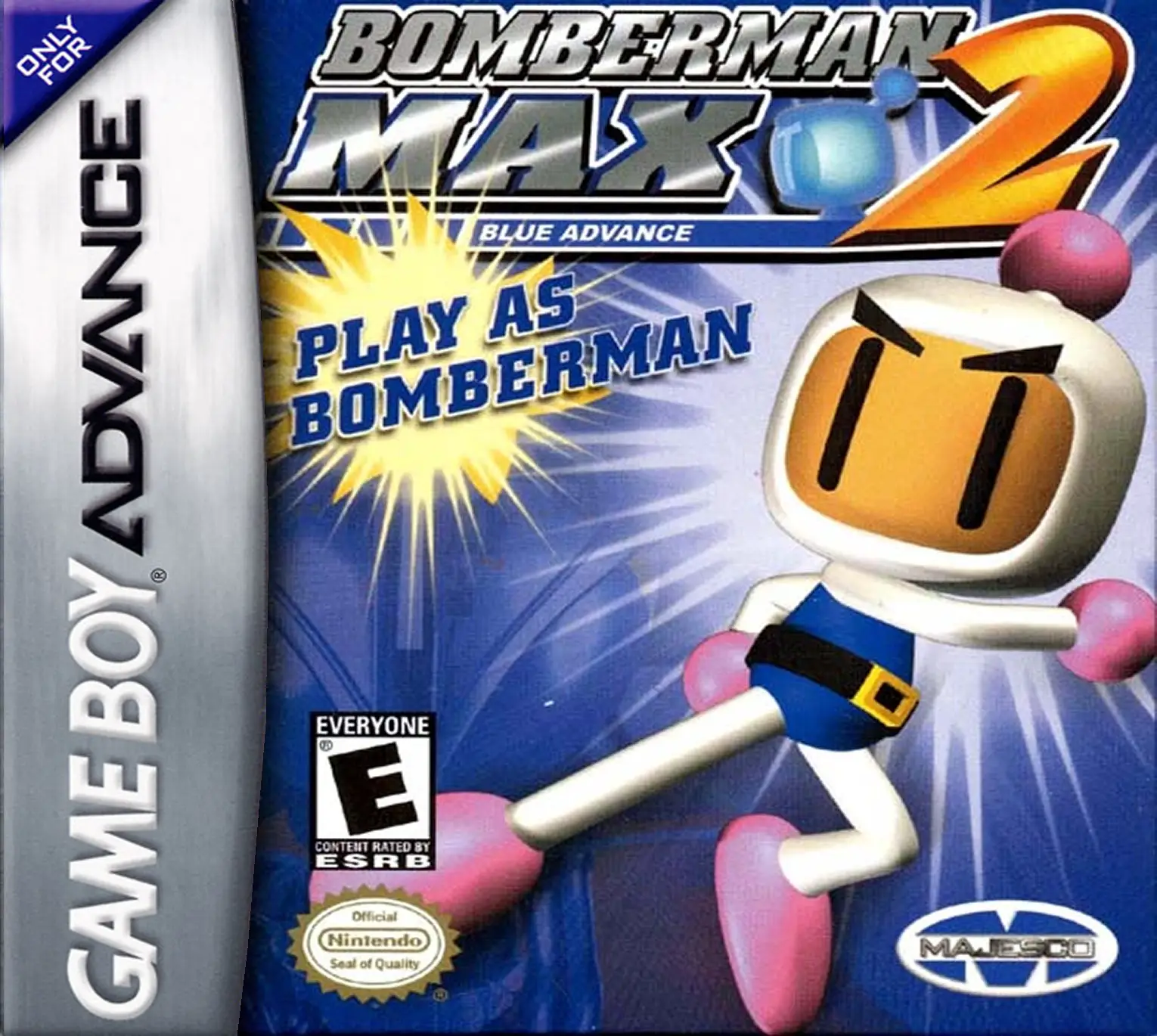 Capa de Bomberman Max 2: Blue Advance