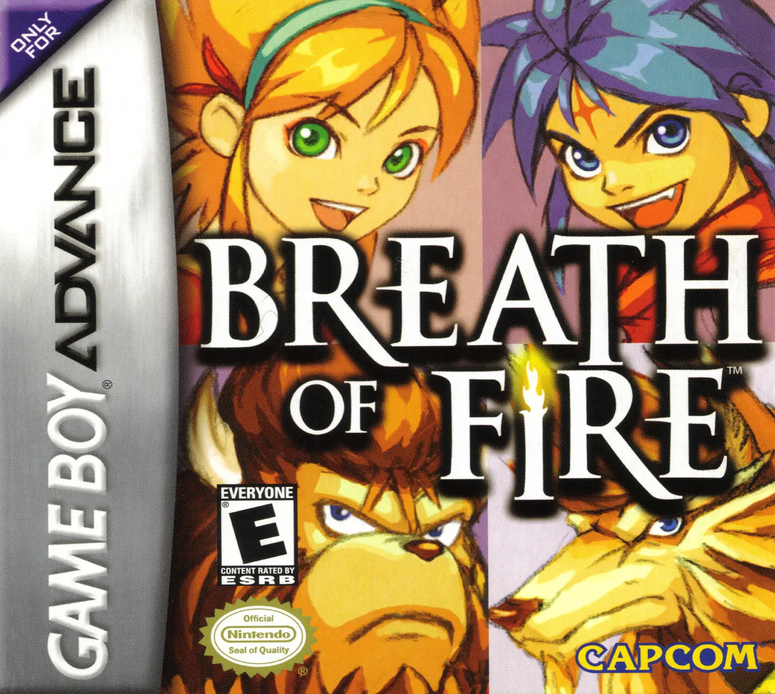 Capa de Breath of Fire