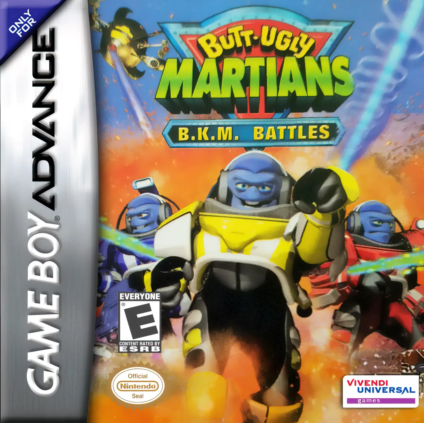 Capa de Butt Ugly Martians: B.K.M. Battles