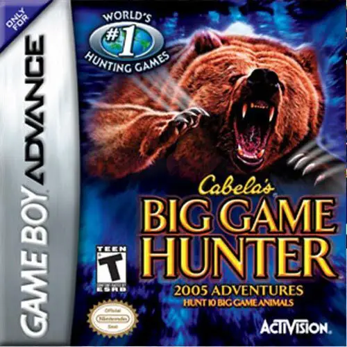 Capa de Cabela's Big Game Hunter 2005 Adventures