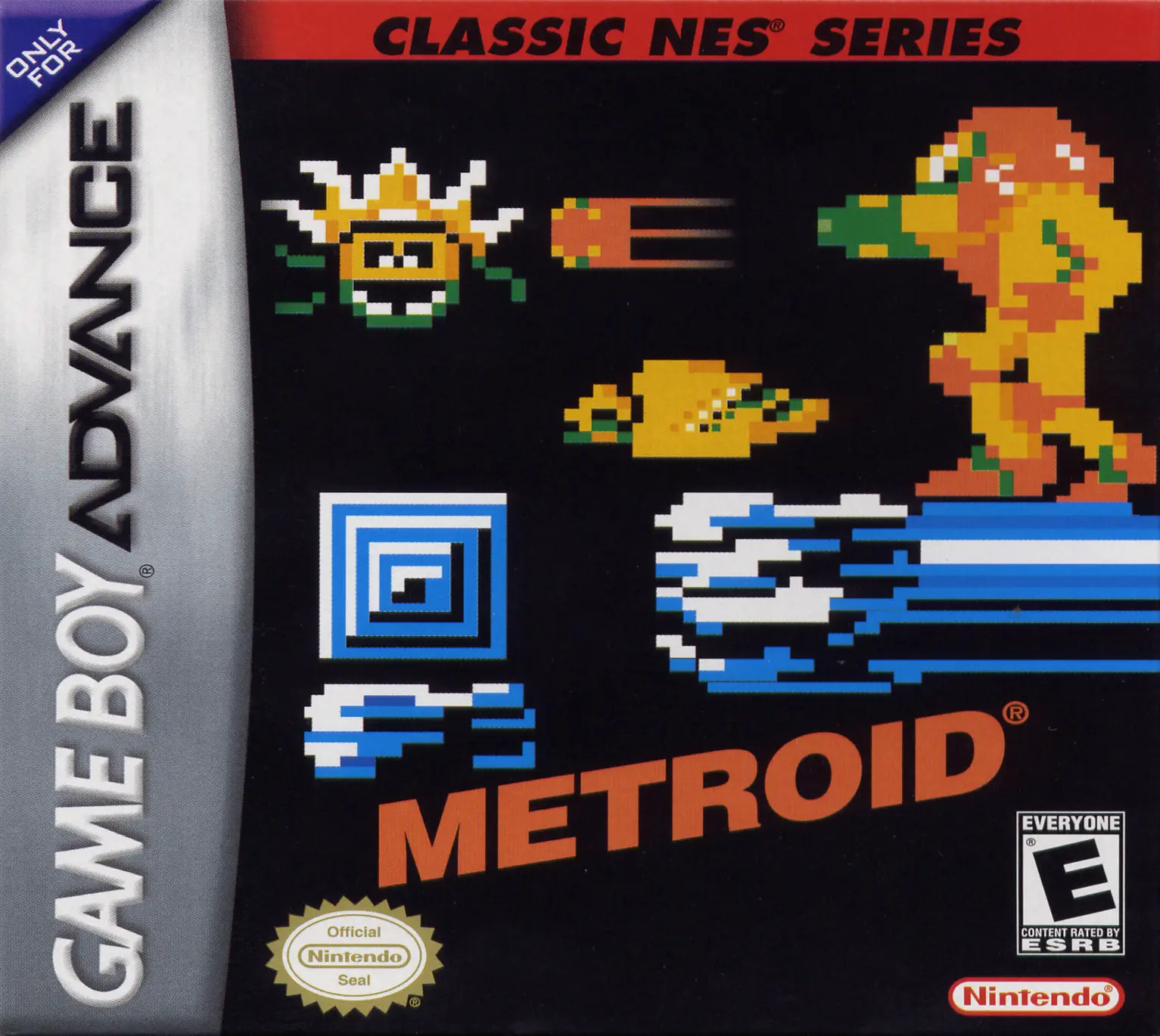 Capa de Classic NES Series: Metroid