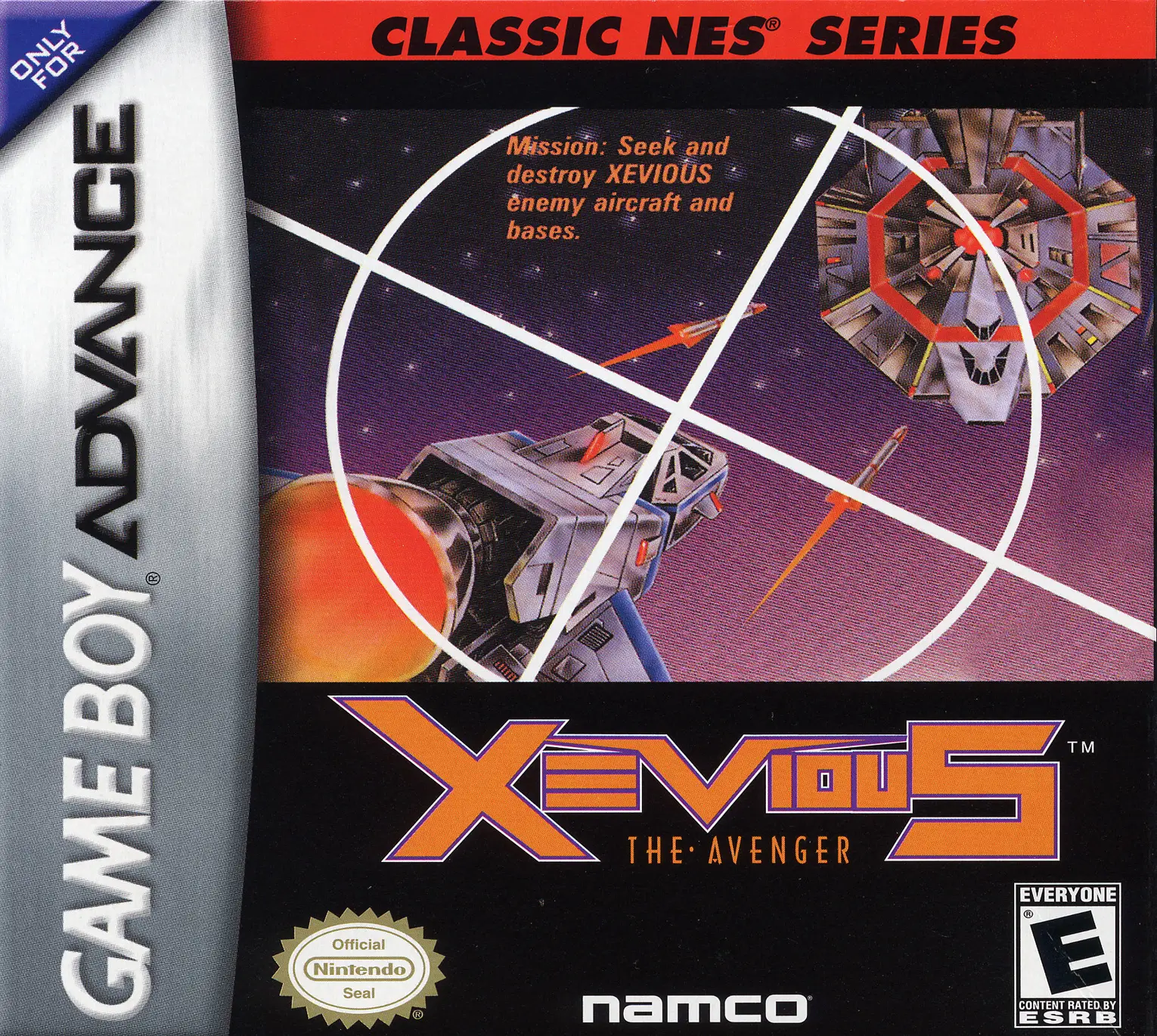 Capa de Classic NES Series: Xevious