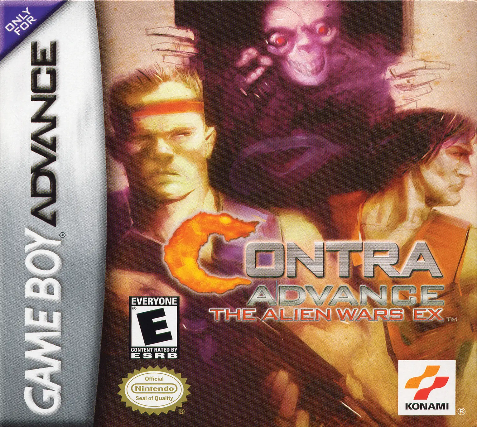 Capa de Contra Advance: The Alien Wars EX