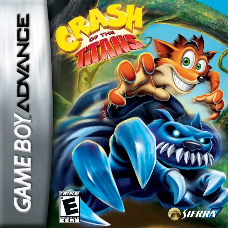 Capa de Crash Of The Titans