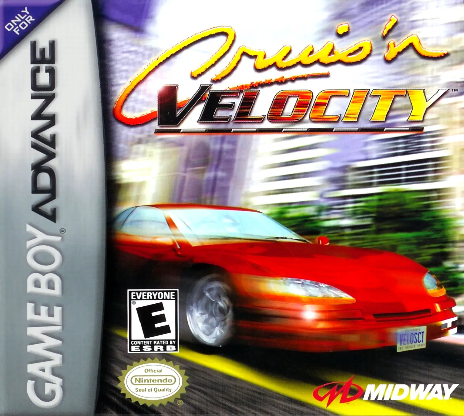 Capa de Cruis'n Velocity