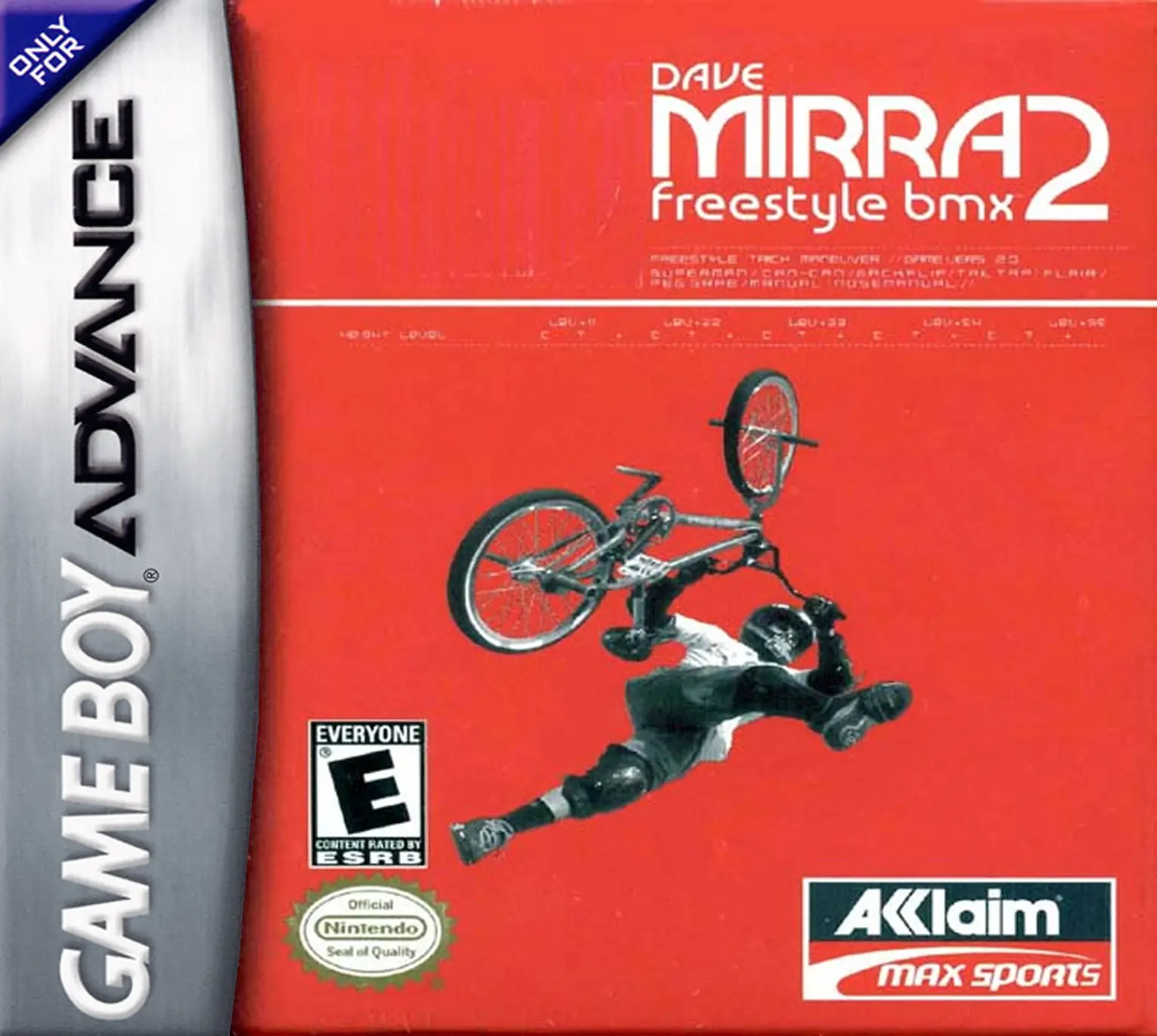 Capa de Dave Mirra Freestyle BMX 2