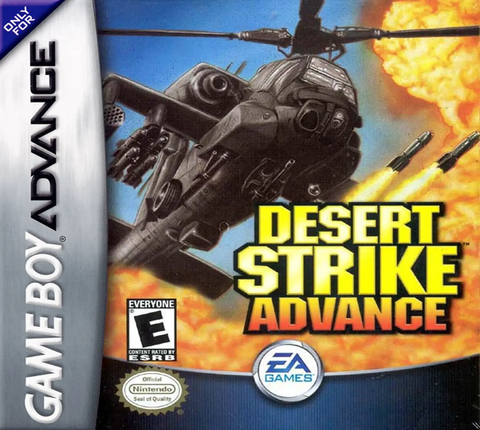 Capa de Desert Strike Advance