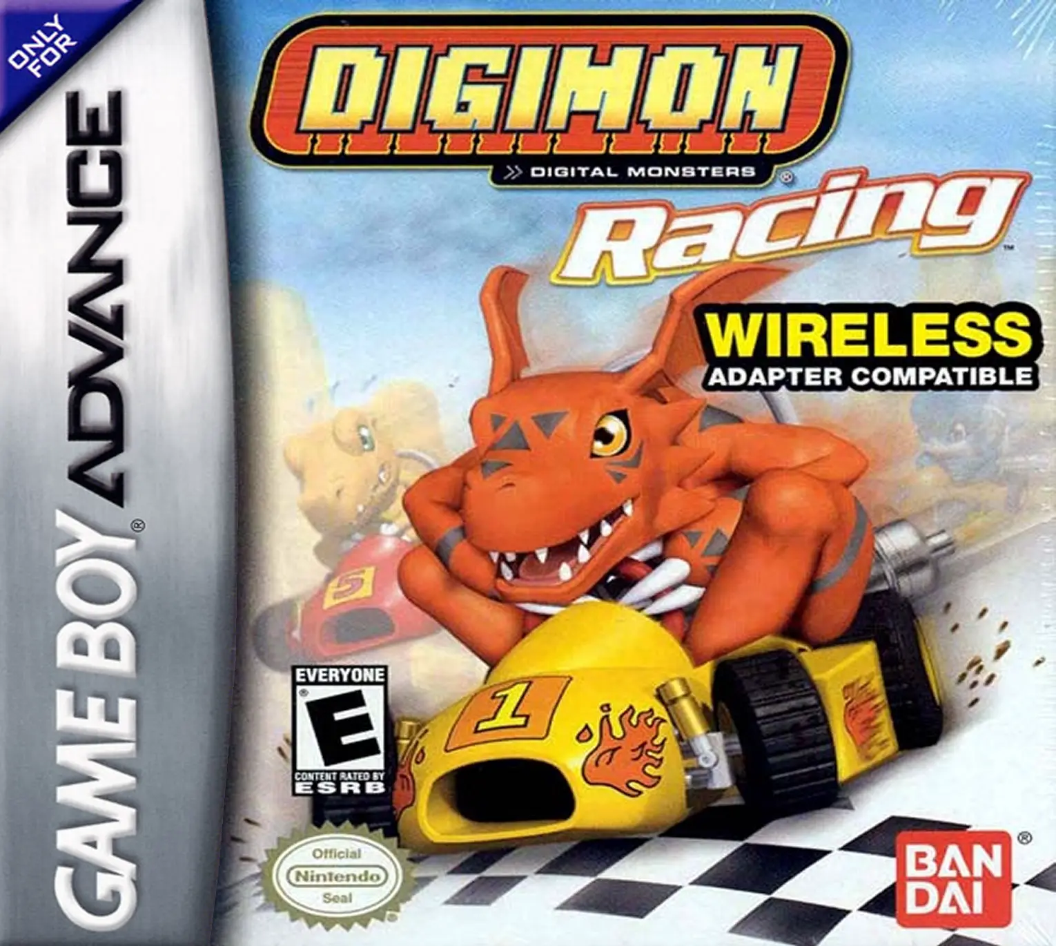 Capa de Digimon Racing