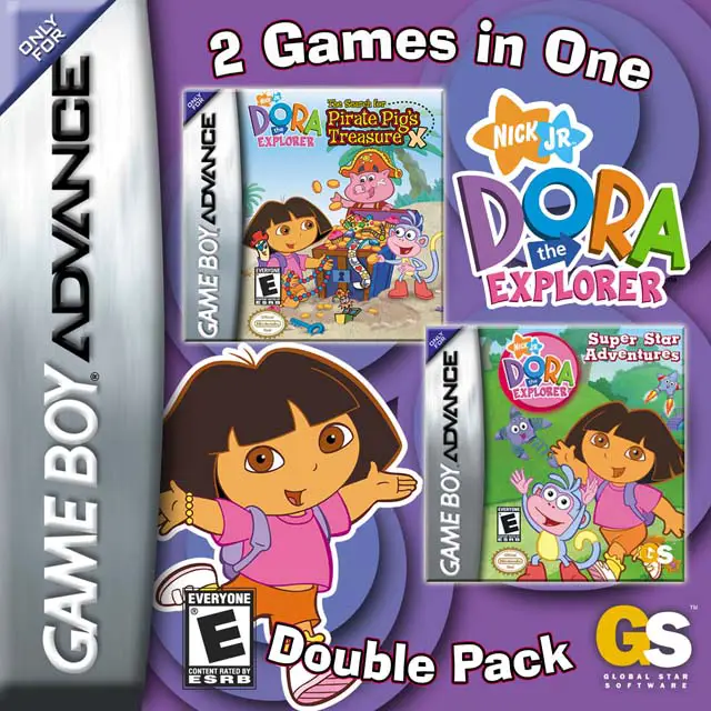 Capa de Dora the Explorer Double Pack