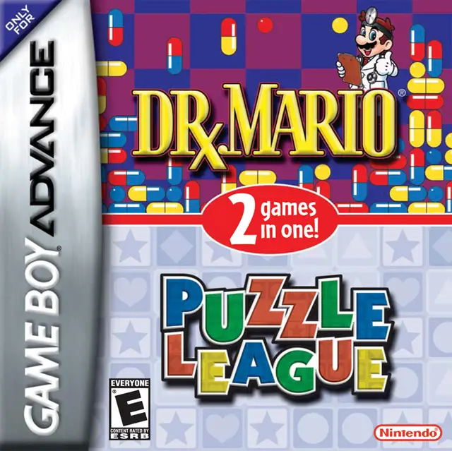 Capa de Dr. Mario & Puzzle League