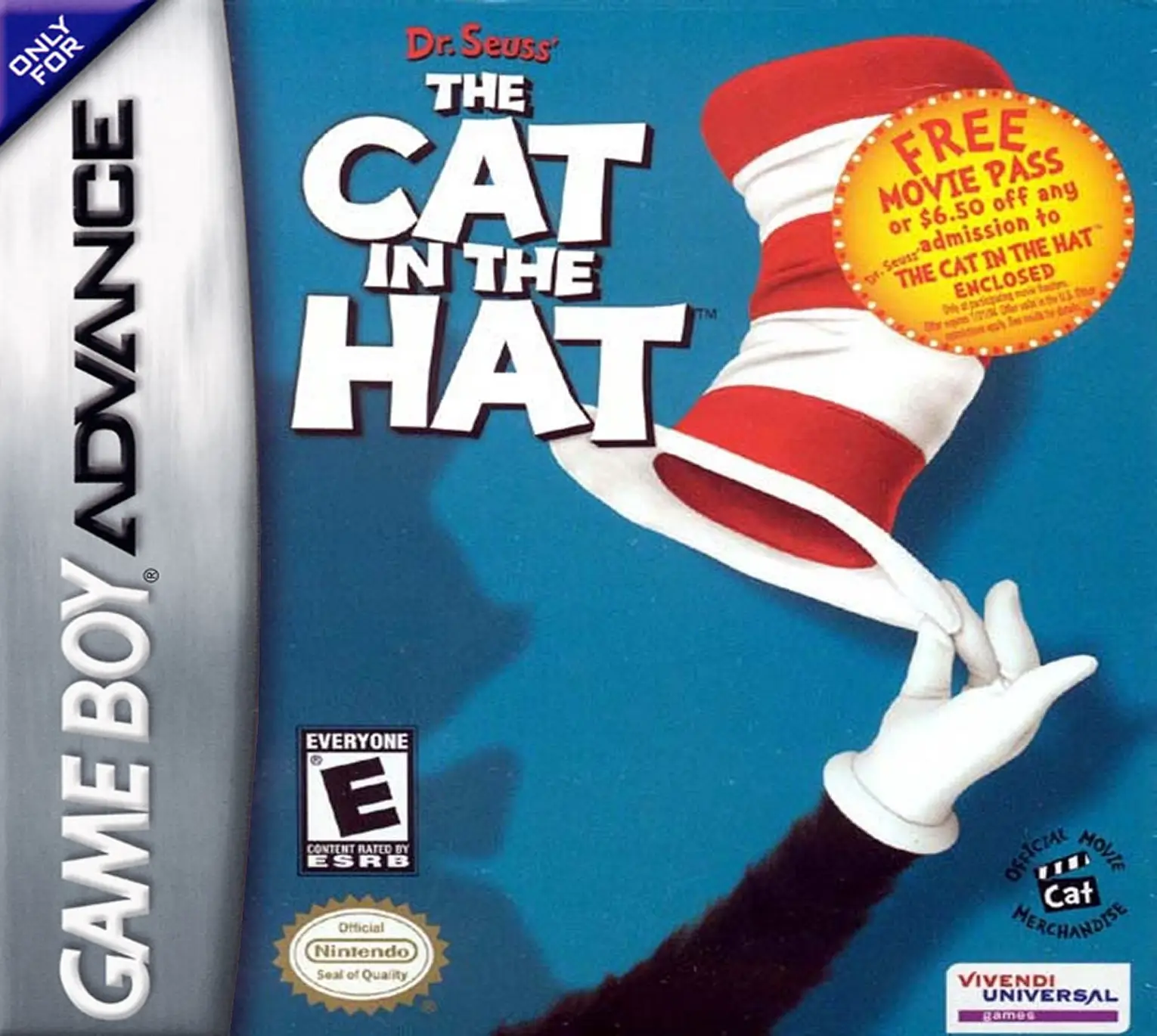 Capa de Dr. Seuss' The Cat in the Hat