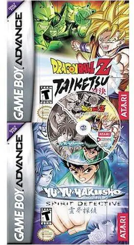 Capa de Dragon Ball Z Taiketsu & Yu-Yu Hakusho: Spirit Detective