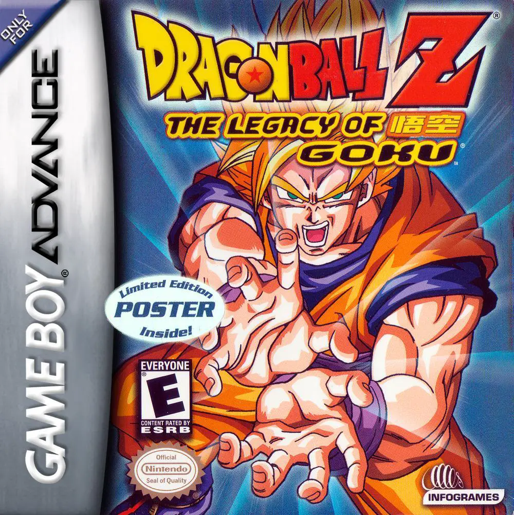 Capa de Dragon Ball Z: The Legacy of Goku