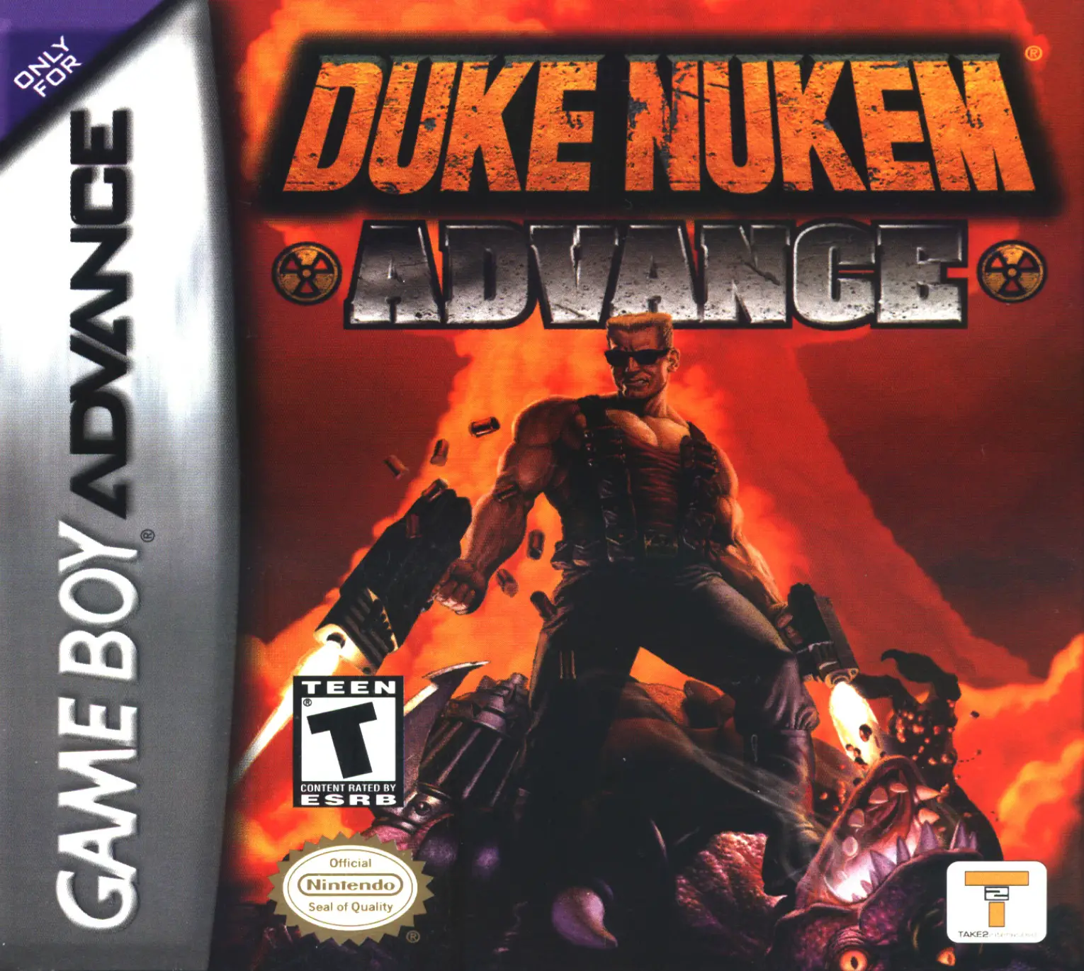 Capa de Duke Nukem Advance