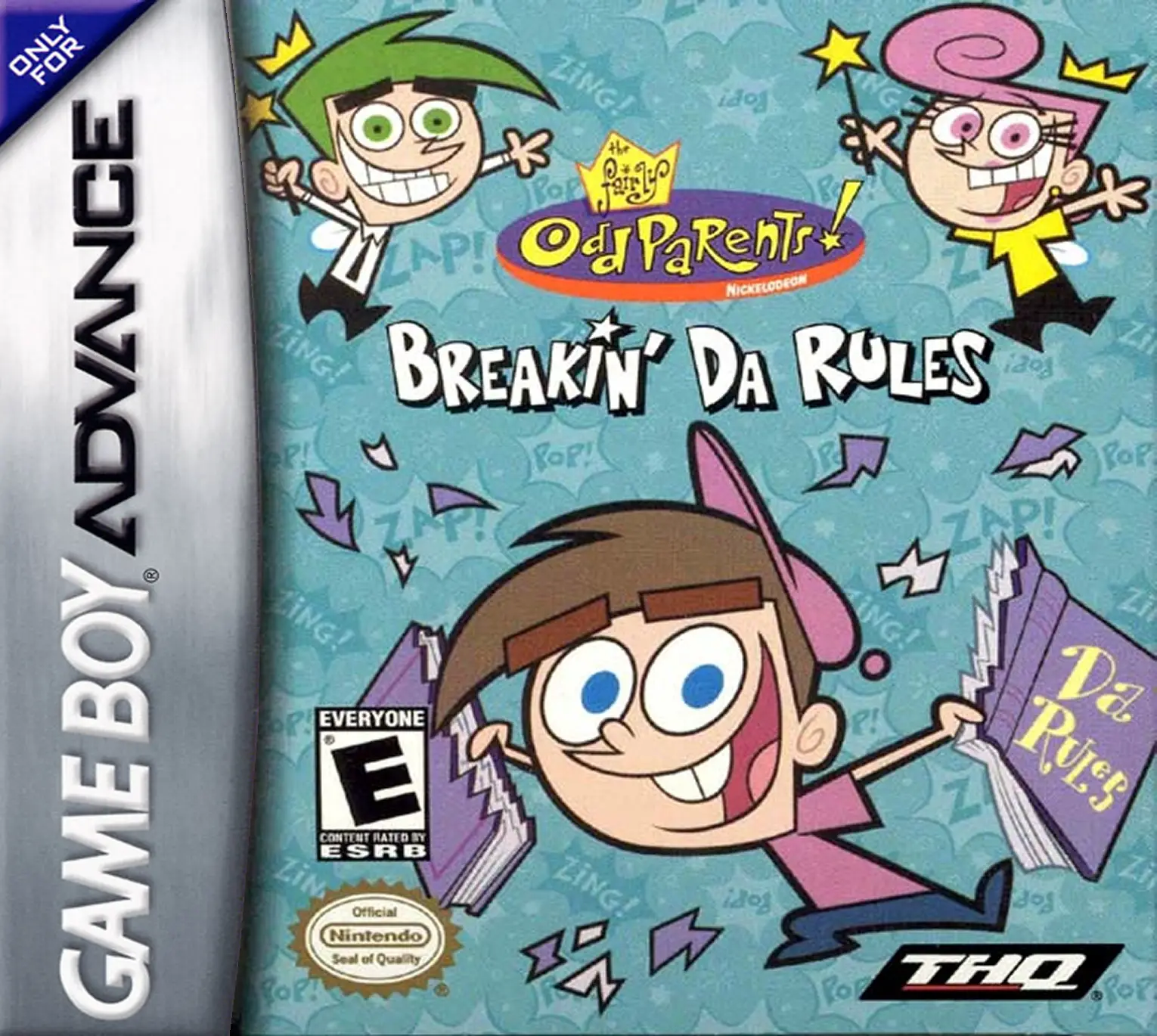 Capa de Fairly OddParents! Breakin' Da Rules