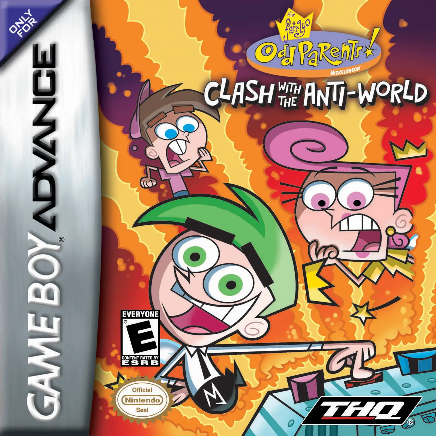 Capa de Fairly Oddparents! Clash with the Anti-World