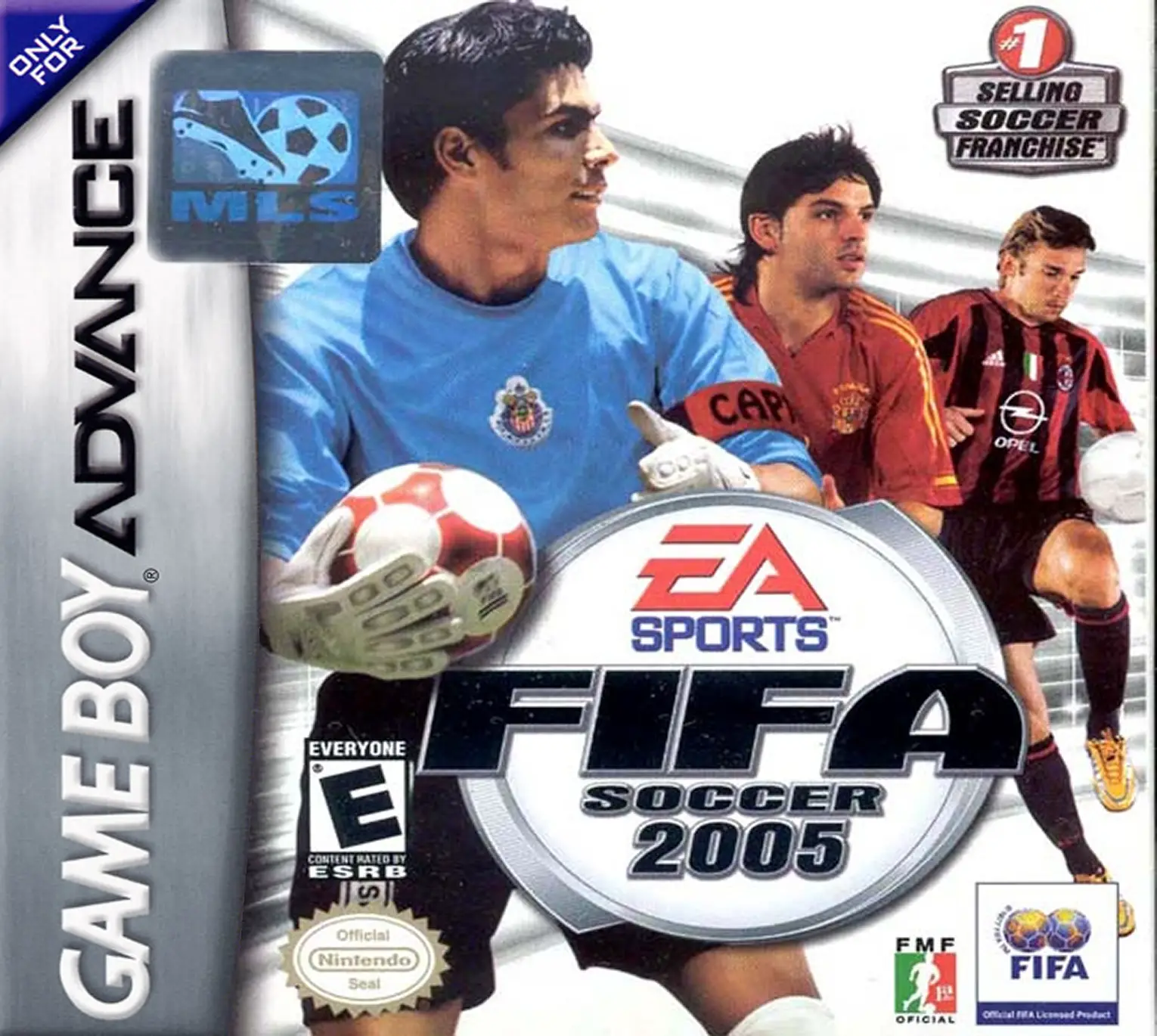 Capa de FIFA Soccer 2005