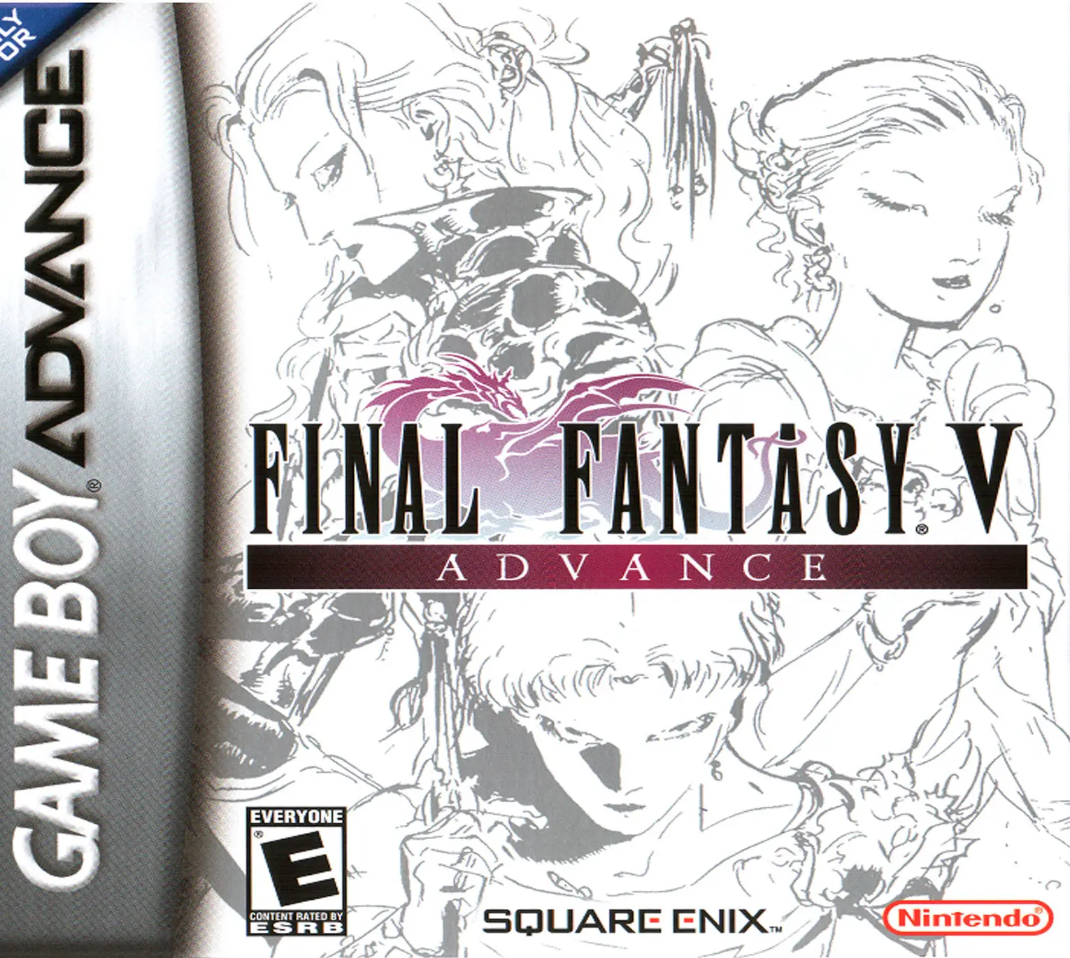Capa de Final Fantasy V Advance
