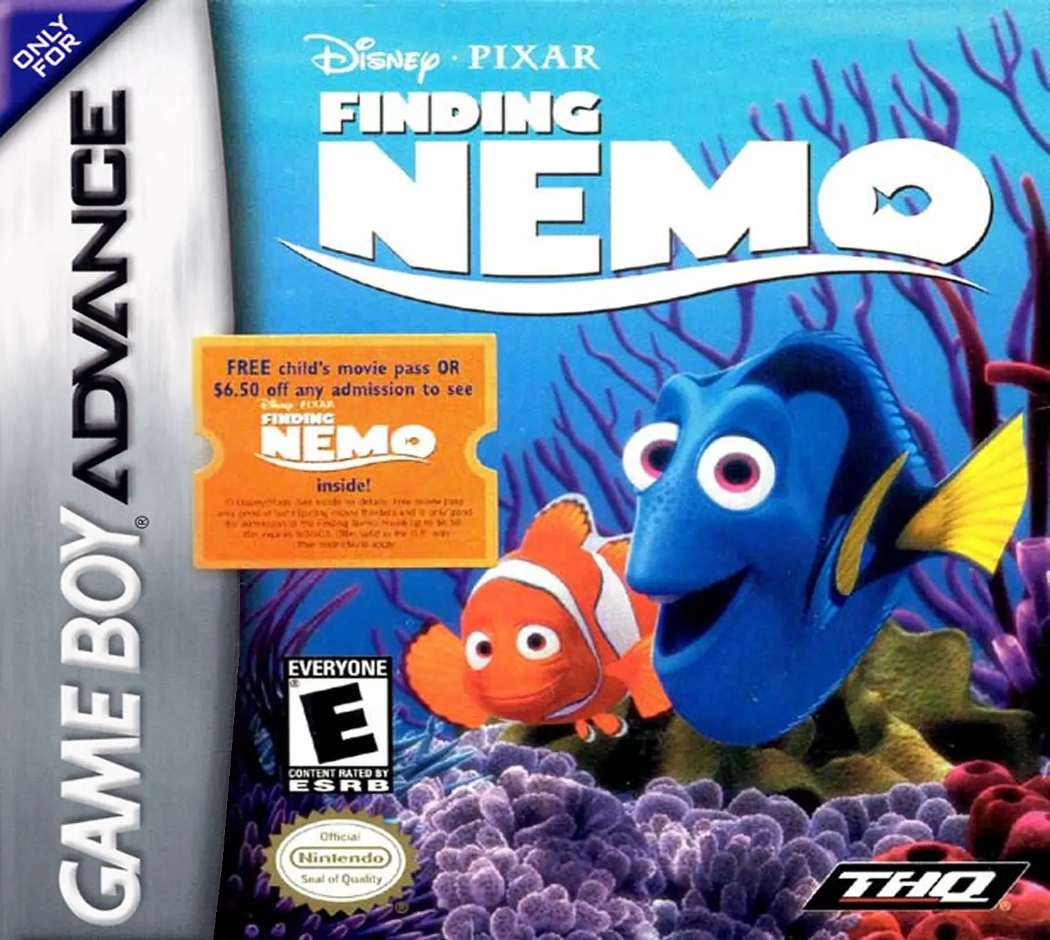 Capa de Finding Nemo