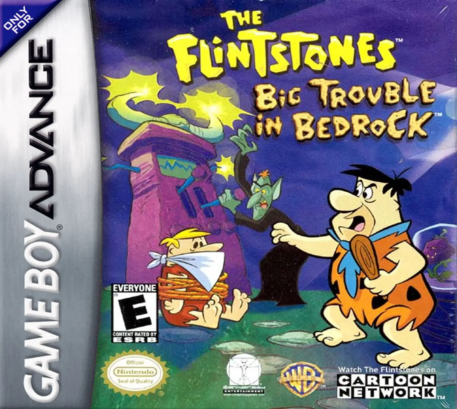 Capa de Flintstones: Big Trouble in Bedrock