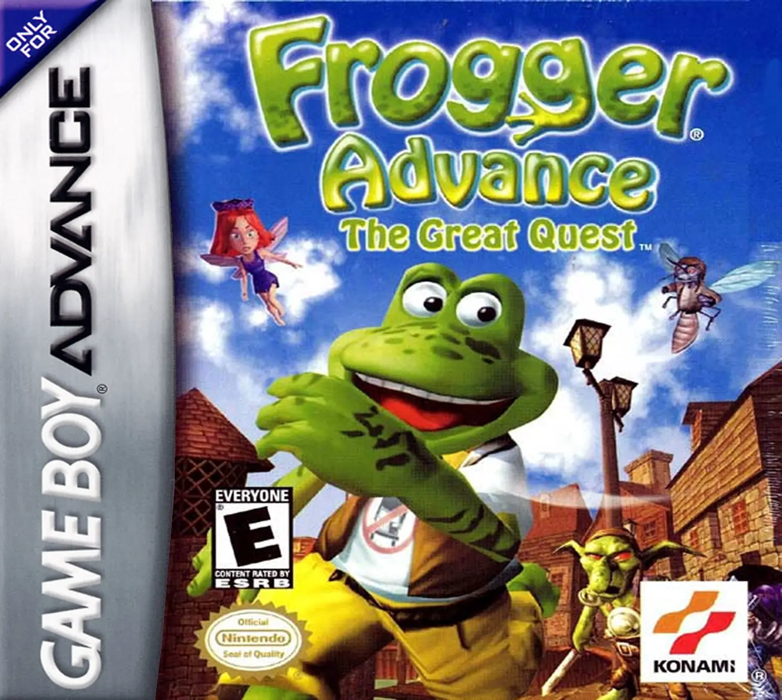 Capa de Frogger Advance: The Great Quest