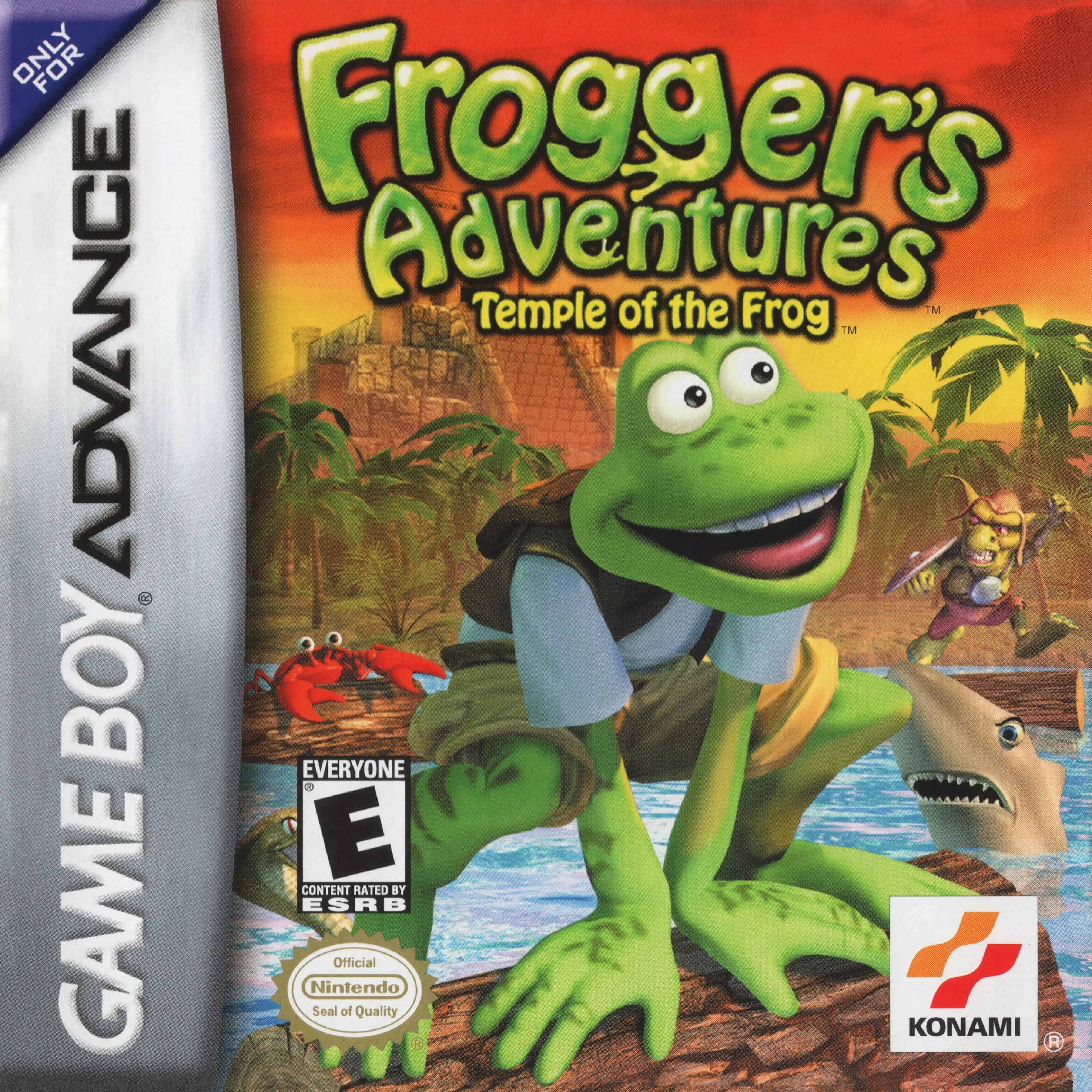 Capa de Frogger's Adventures: Temple of the Frog
