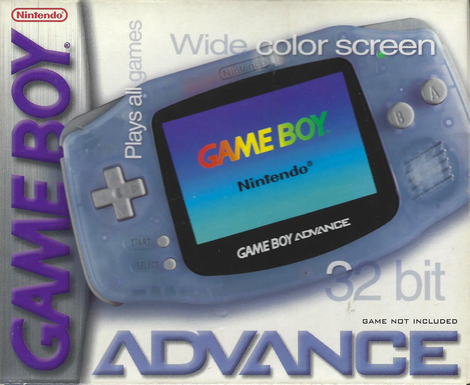 Capa de Game Boy Advance [Glacier]
