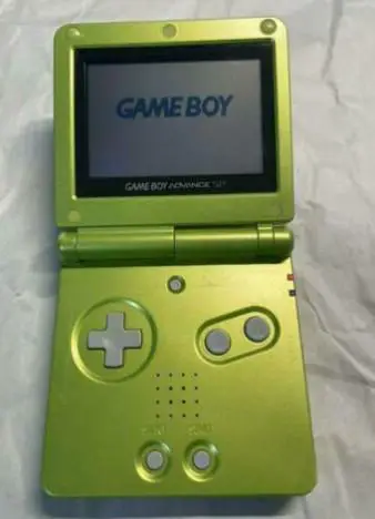 Capa de Game Boy Advance SP [Lime Green]