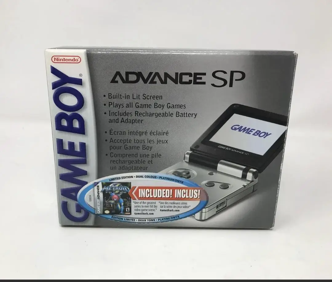 Capa de Game Boy Advance SP [Metroid Bundle]