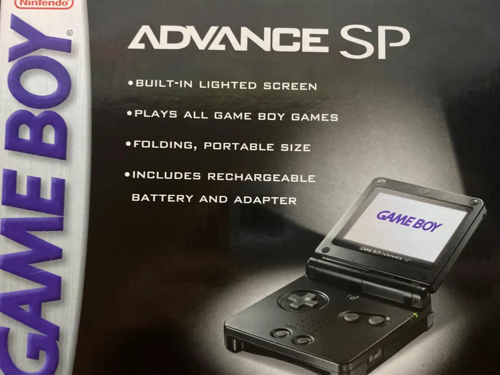 Capa de Game Boy Advance SP [Onyx]