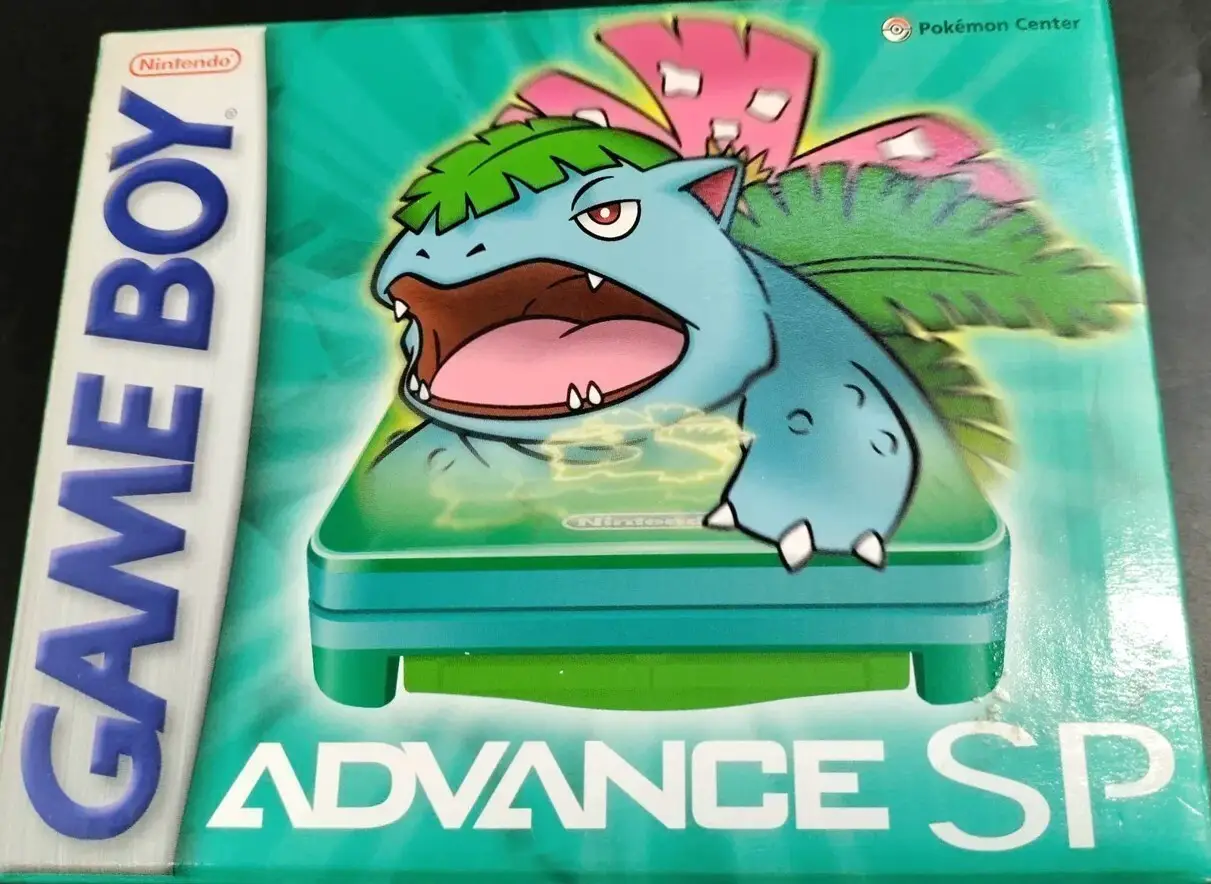 Capa de Game Boy Advance SP [Pokemon Center Venusaur Edition]