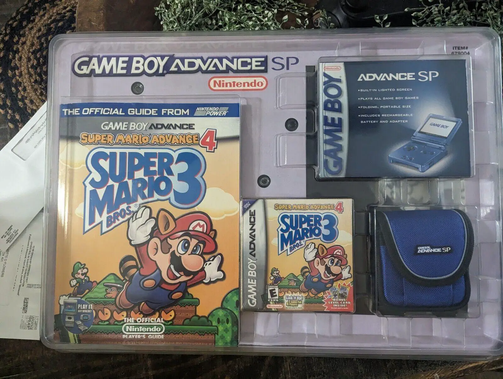 Capa de Game Boy Advance SP [Super Mario Bros 3 Bundle]
