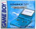 Capa de Game Boy Advance SP [Surf Blue]