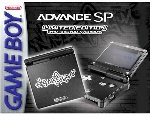 Capa de Game Boy Advance SP [Who Are You?]