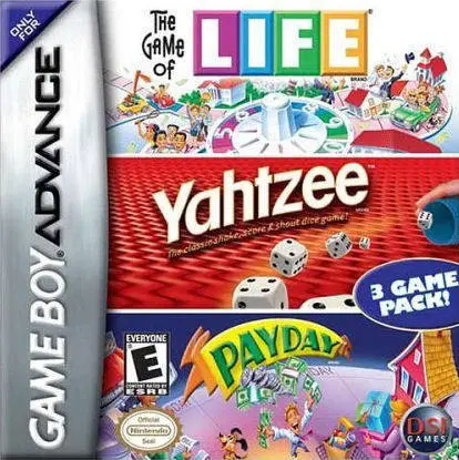 Capa de Game of Life / Yahtzee / Payday