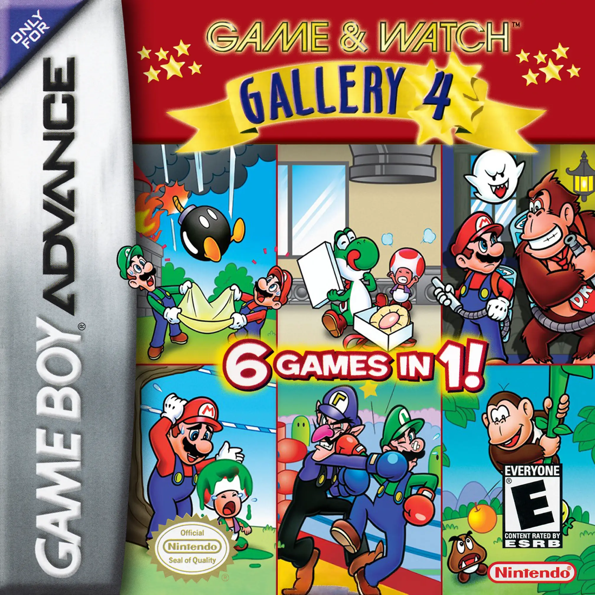 Capa de Game & Watch Gallery 4