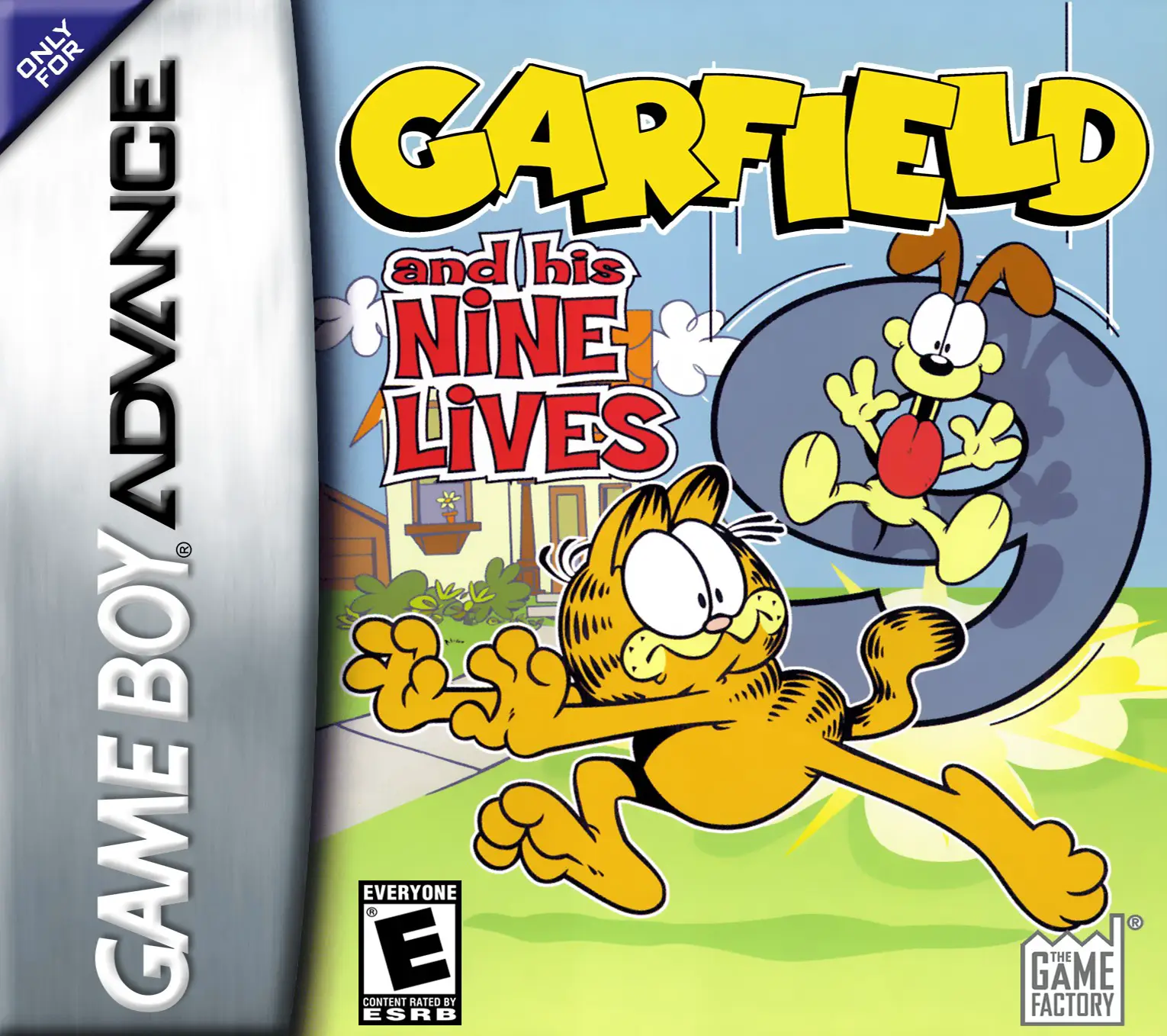 Capa de Garfield and His Nine Lives