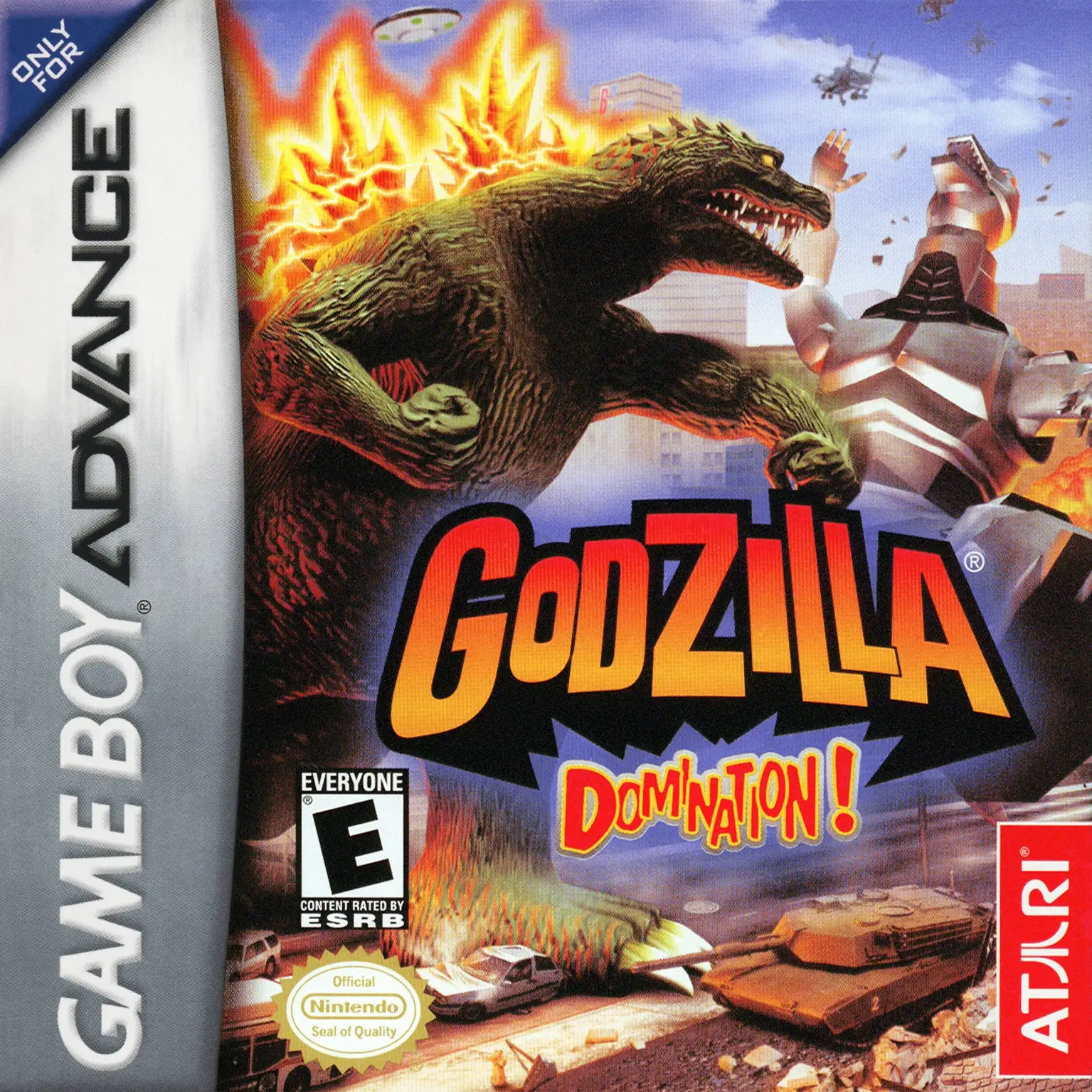 Capa de Godzilla: Domination!