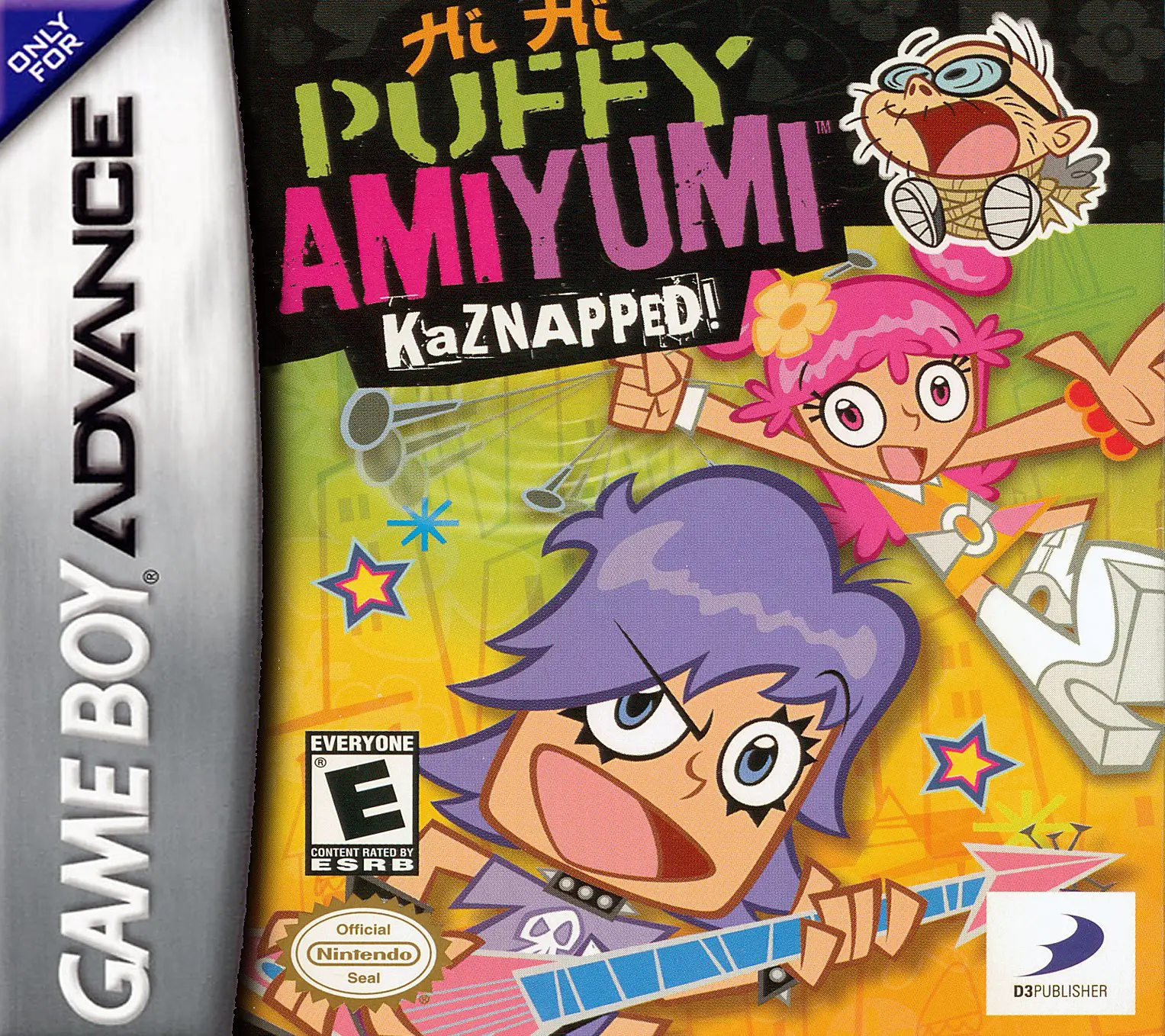Capa de Hi Hi Puffy AmiYumi: Kaznapped!