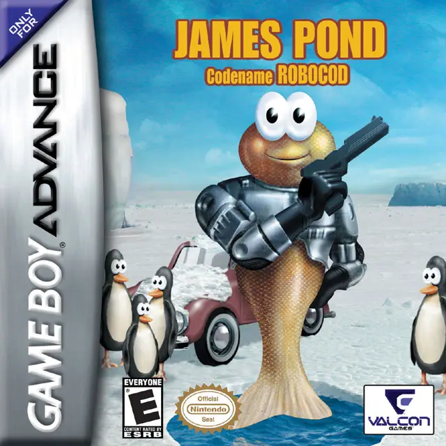 Capa de James Pond: Codename ROBOCOD