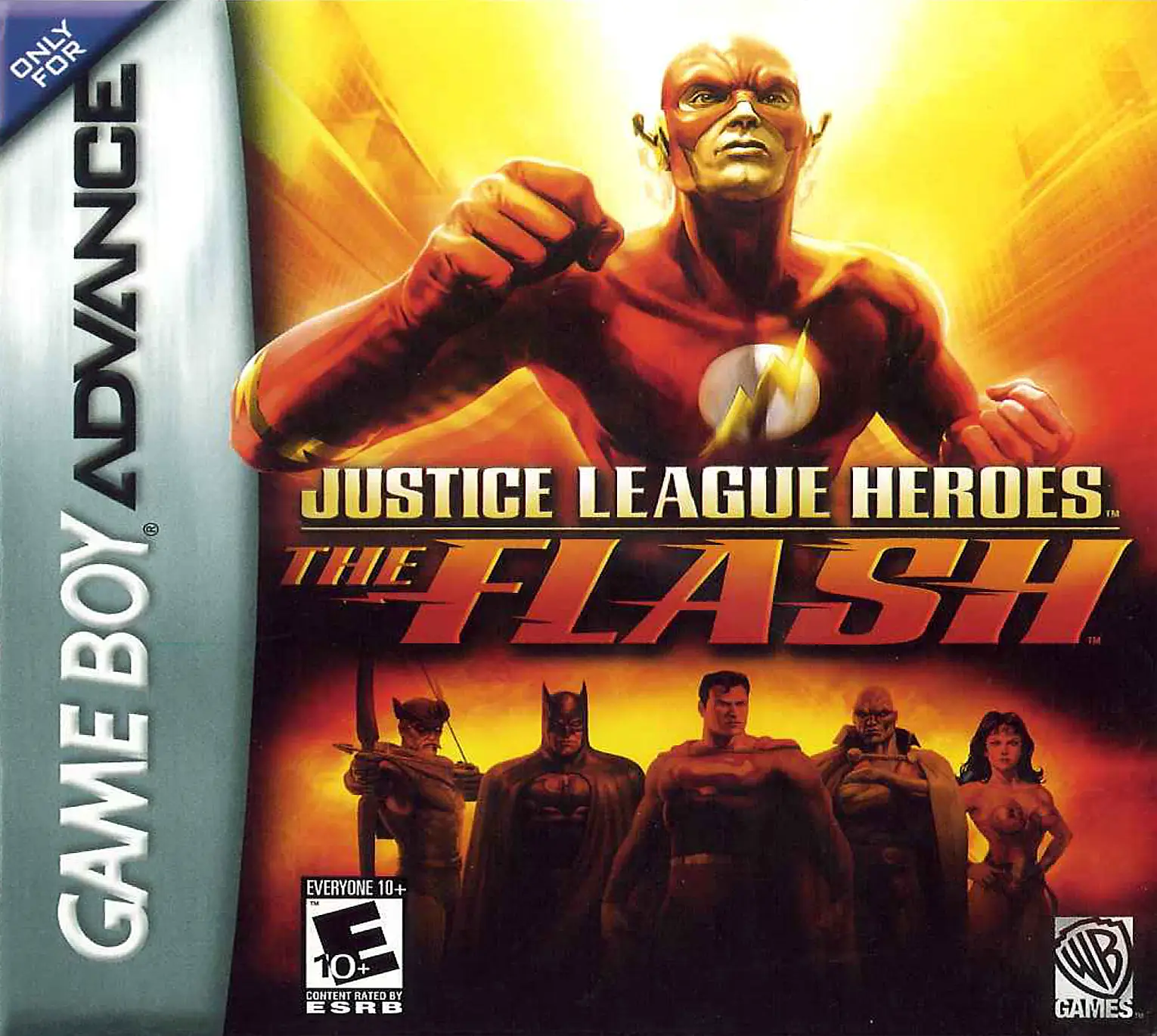 Capa de Justice League Heroes: The Flash
